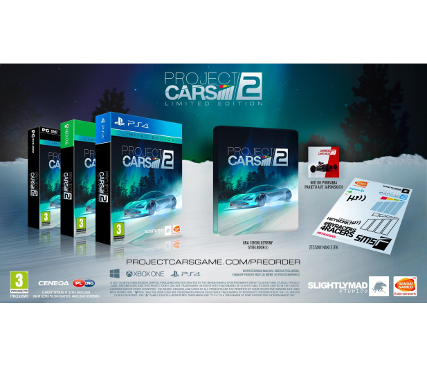 CENEGA Project CARS 2 Limited Edition XBOX One - 1406000 - zdjęcie 2